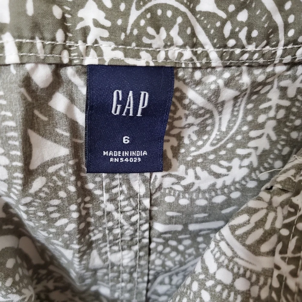 Cotton paisley skirt - Picture 7 of 9